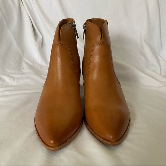 Frye Jennifer Bootie Boots Cognac Size 6.5 - Picture 3 of 12